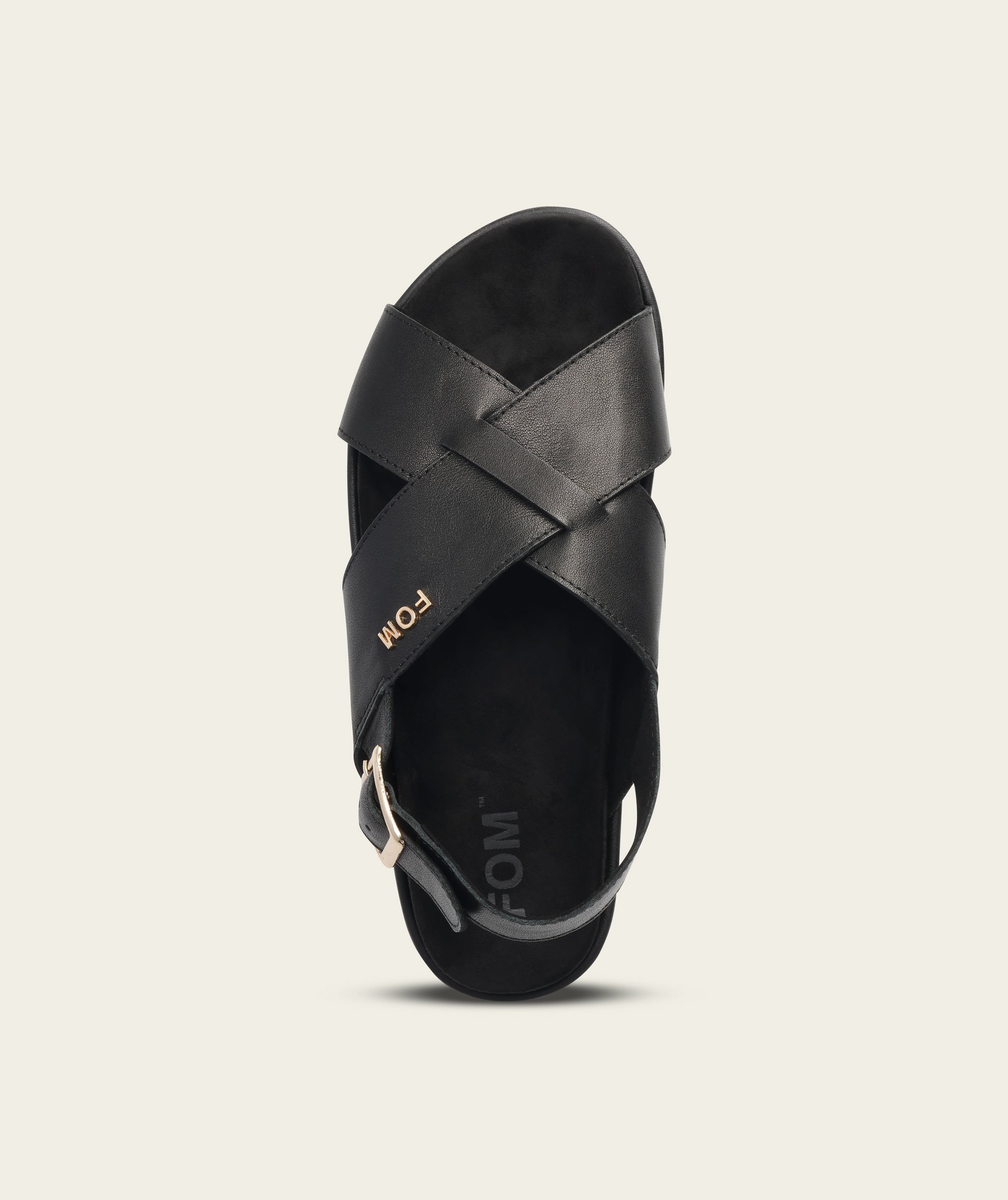 Kelly Platform Sandal - Black
