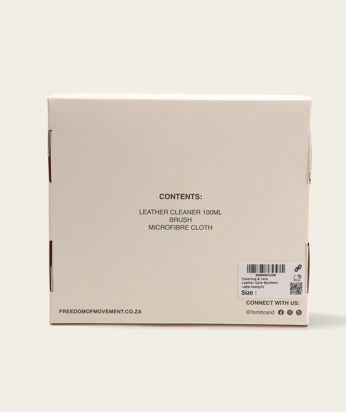 FOM Leather Cleaning Kit
