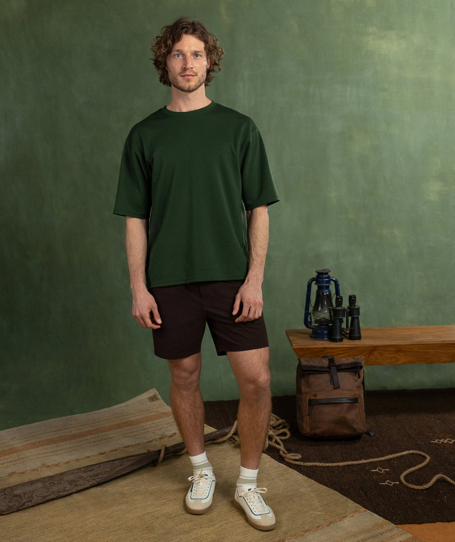 Mens FreeMotion Relaxed Tee - Green
