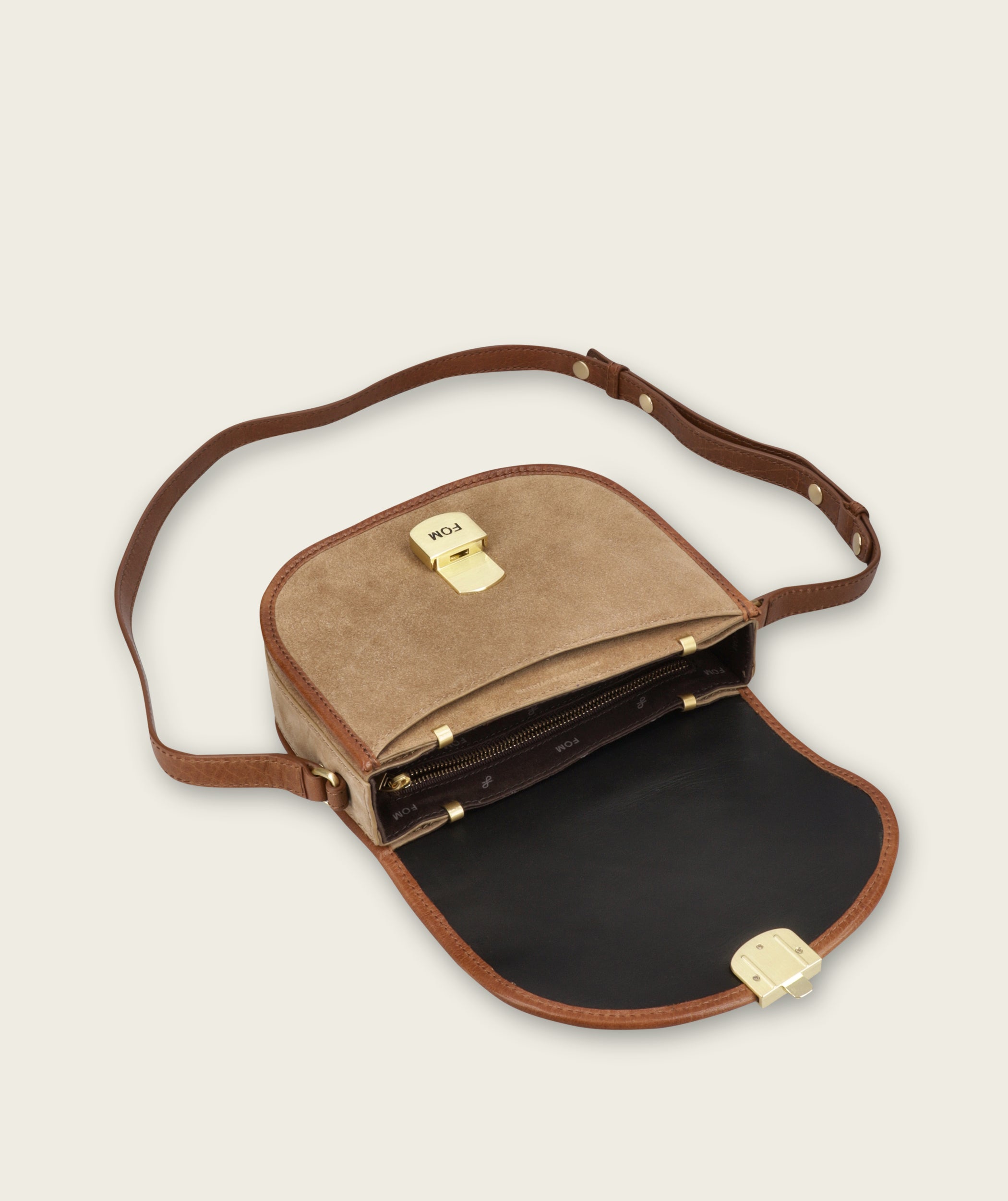 Suzie - Suede Natural/ Brown