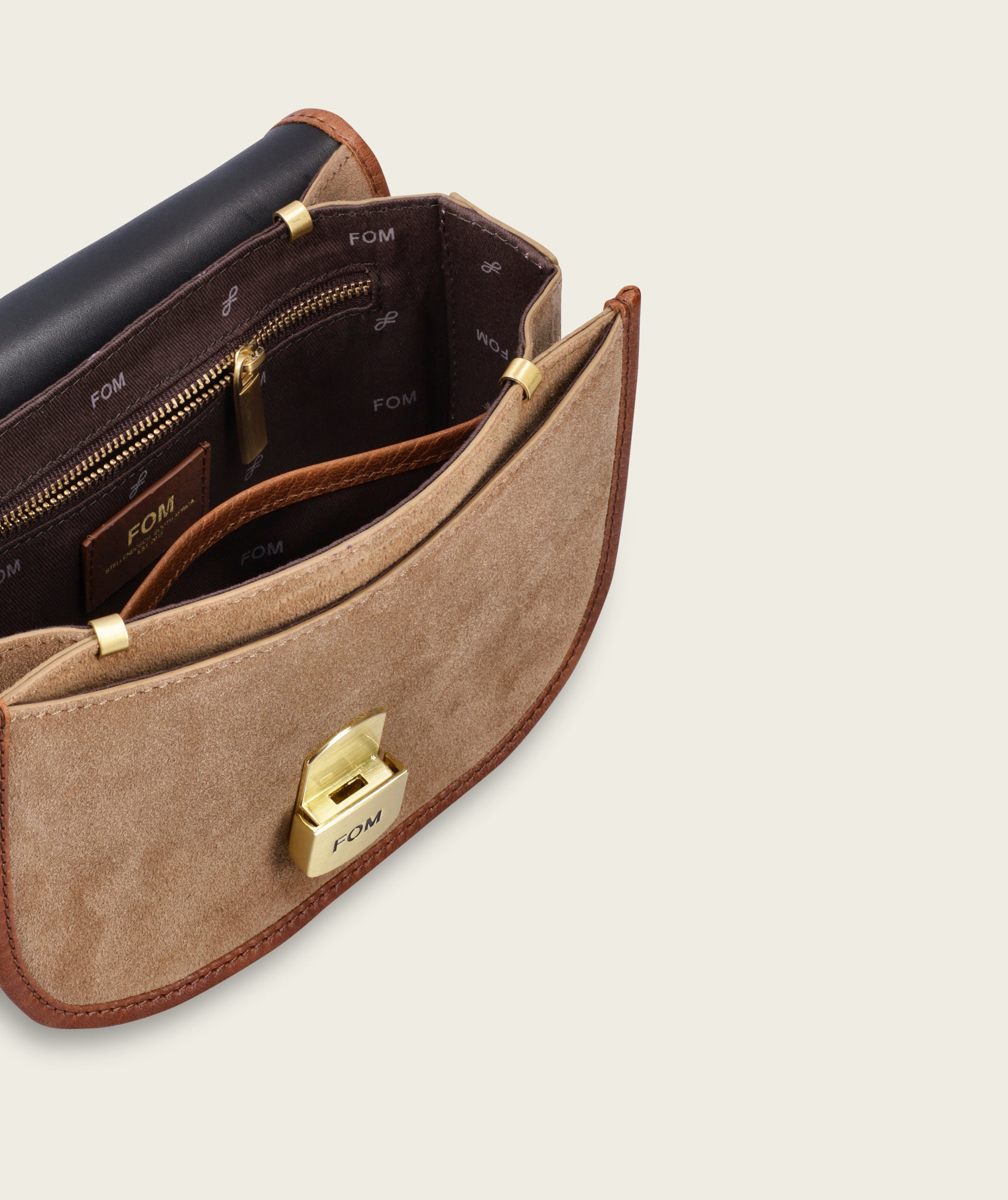 Suzie - Suede Natural/ Brown