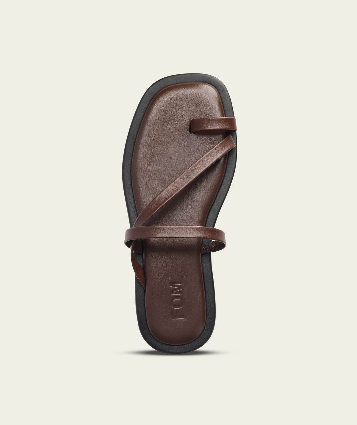 Zuri Strappy Sandal - Choc