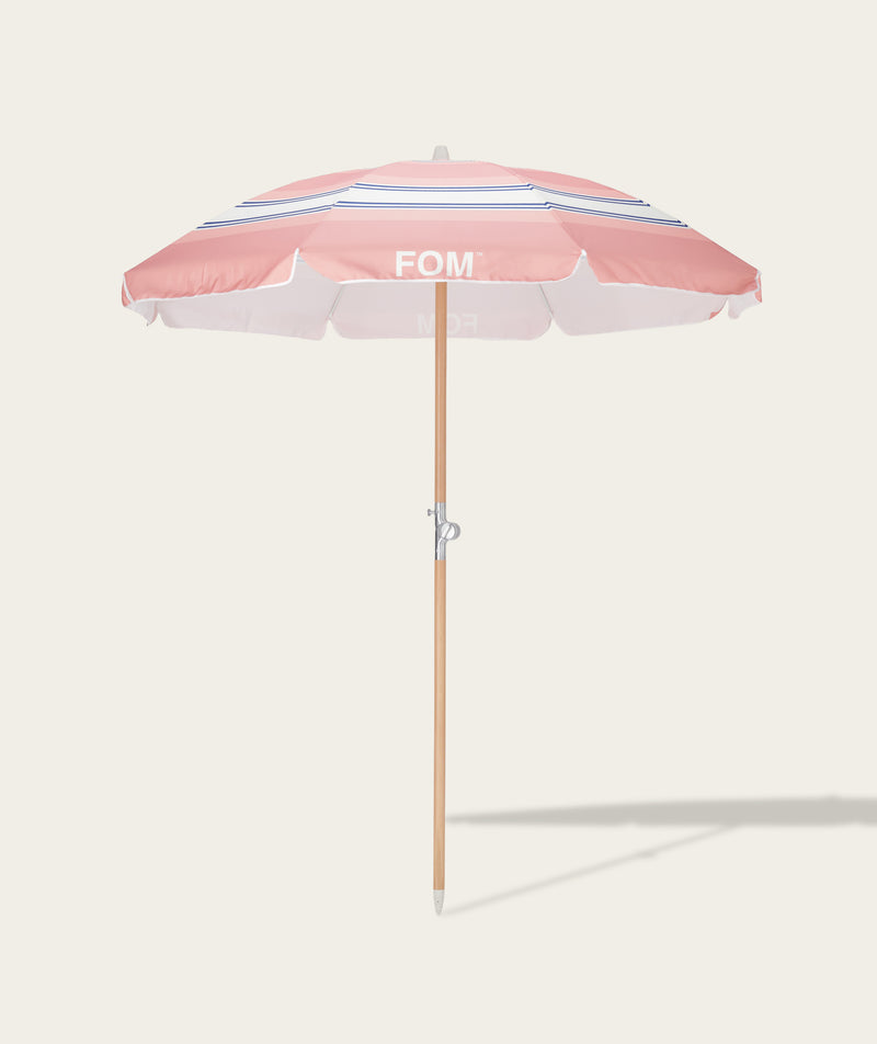 FOM Beach Umbrella - Peach Paloma