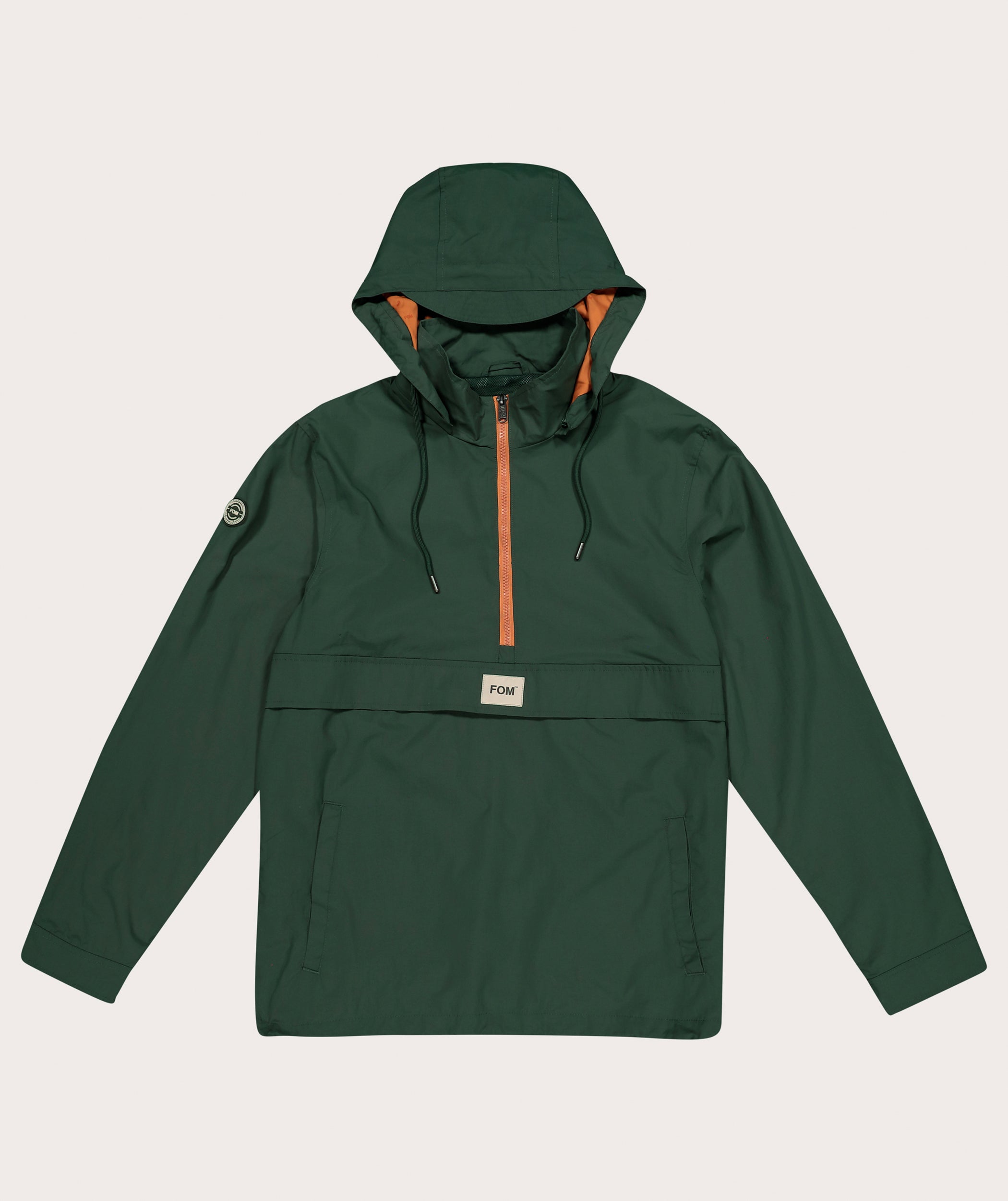 Mens Anorak - Forest Green