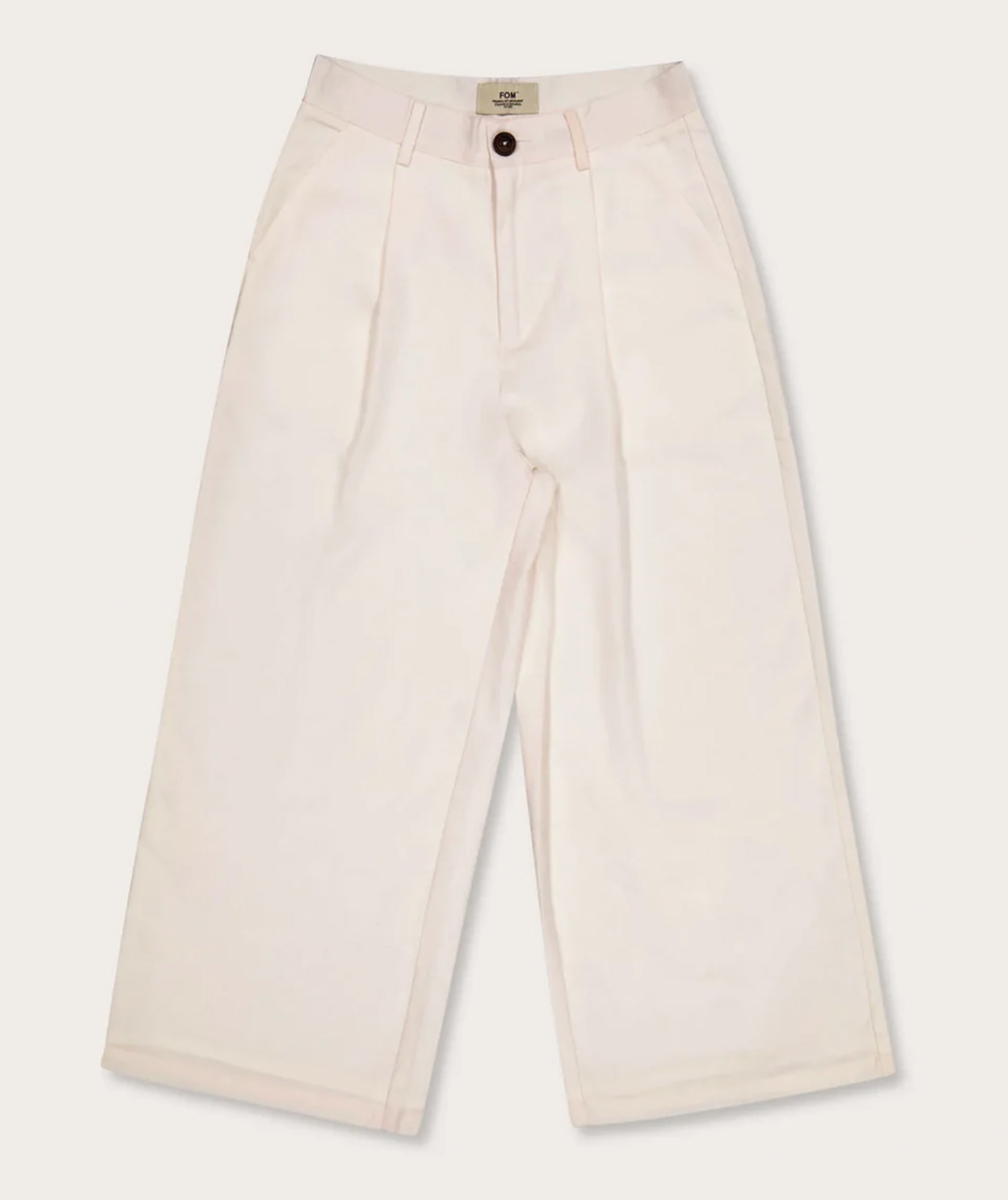FOM Ladies Cropped Trouser - White