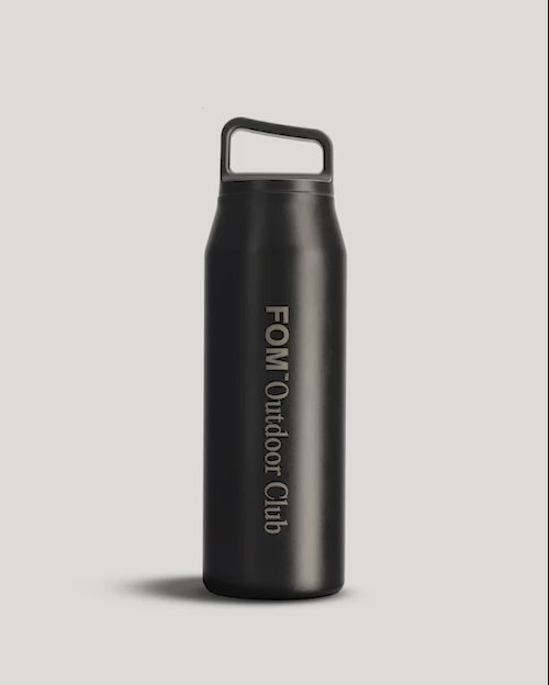 FOM Outdoor Club Water Bottle - Sandstone