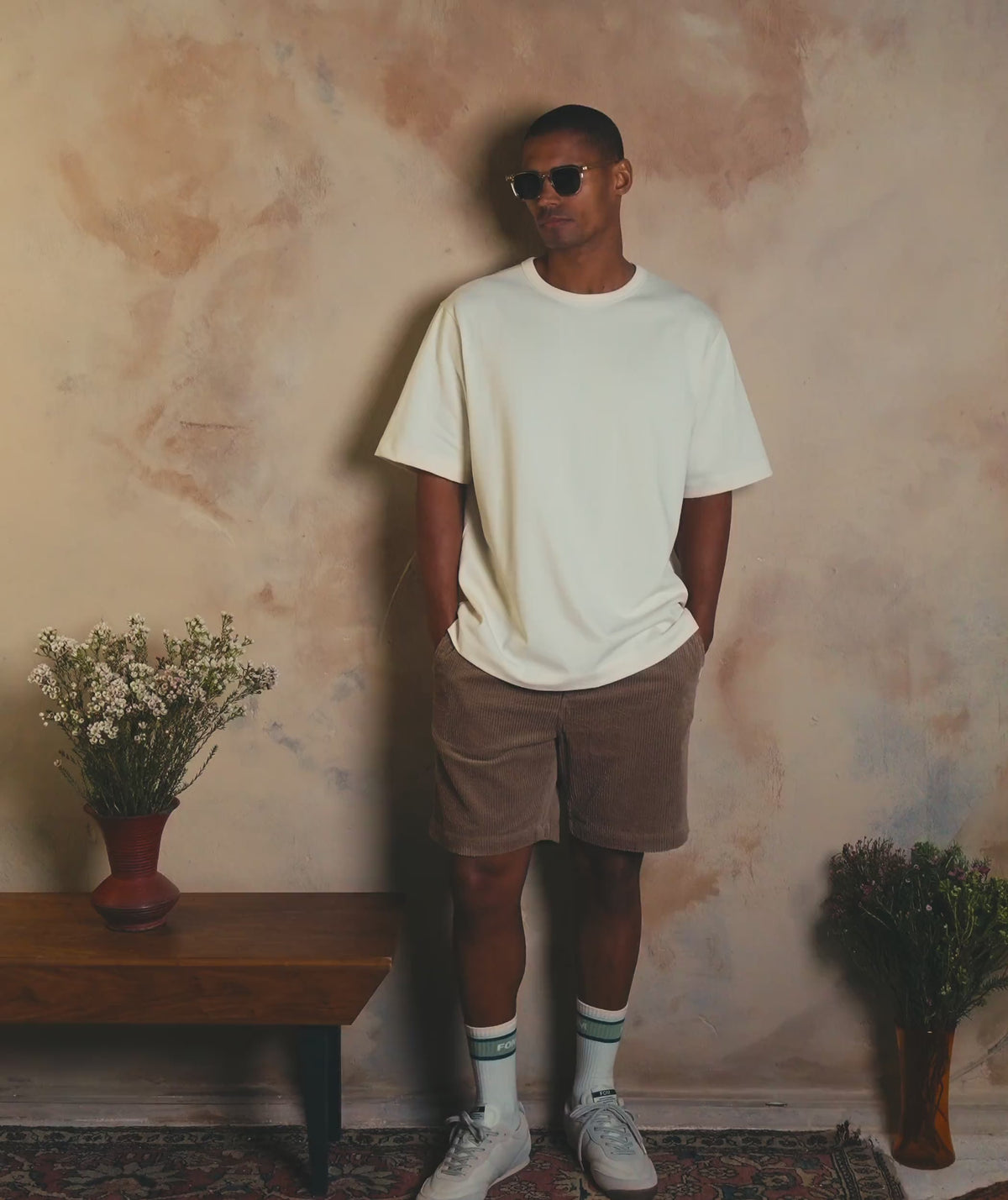 Mens Heavyweight Tee - Ivory