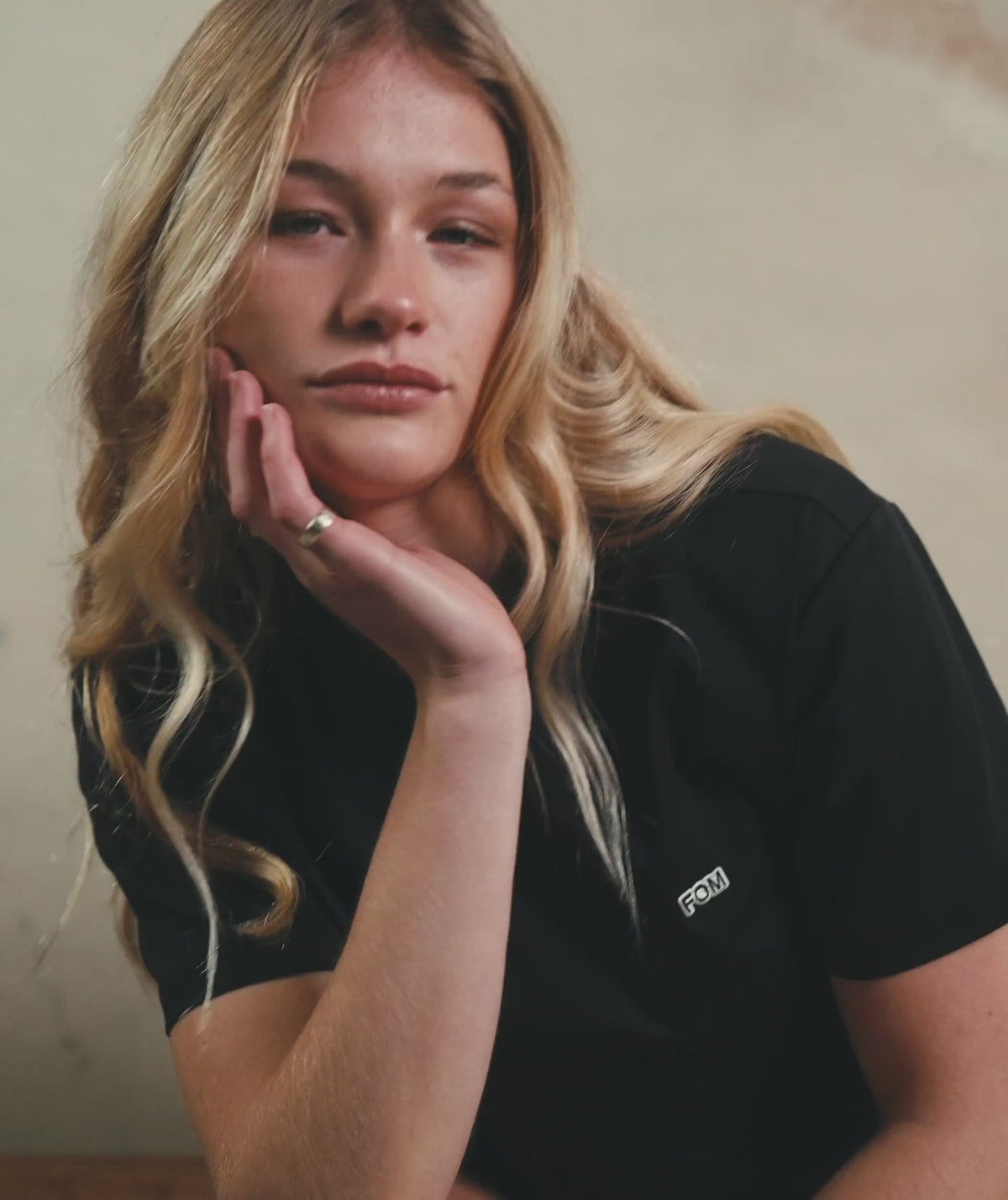 Ladies FreeMotion Tee - Black