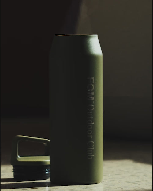 FOM Outdoor Club Water Bottle - Evergreen