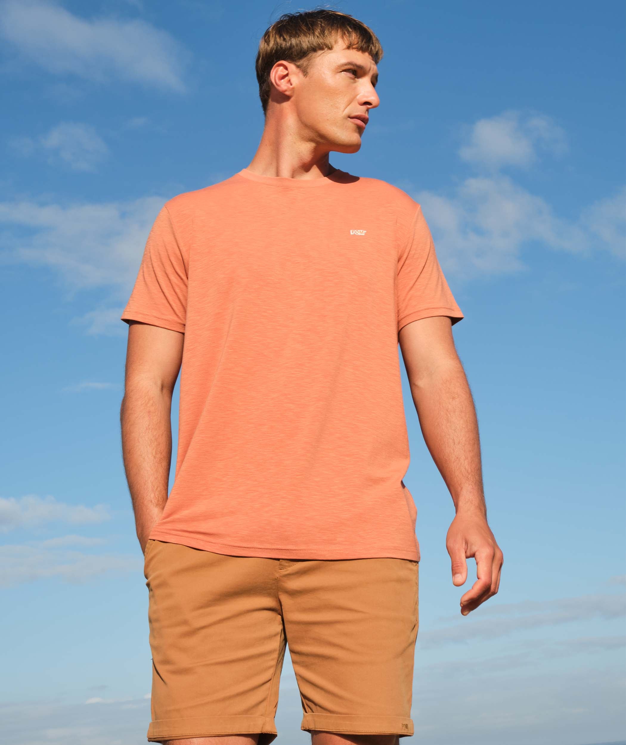 FOM Chino Shorts Tobacco Brown